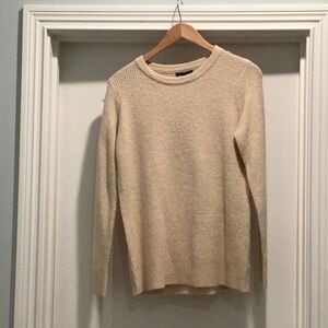 Tan Waffle Sweater